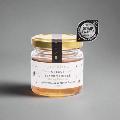 Greek honey with black truffle from meliCERA