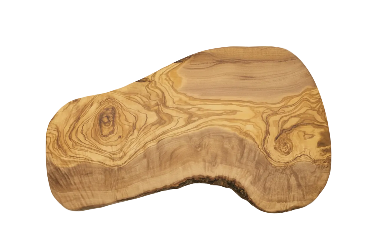 Skurðarbretti úr olífuvíð 45 cm