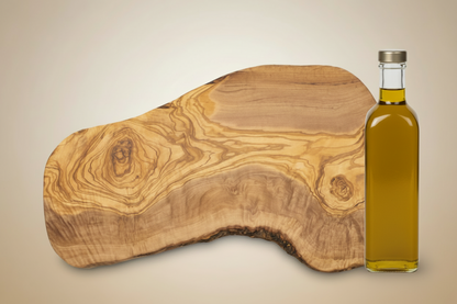 Skurðarbretti úr olífuvíð 40 cm