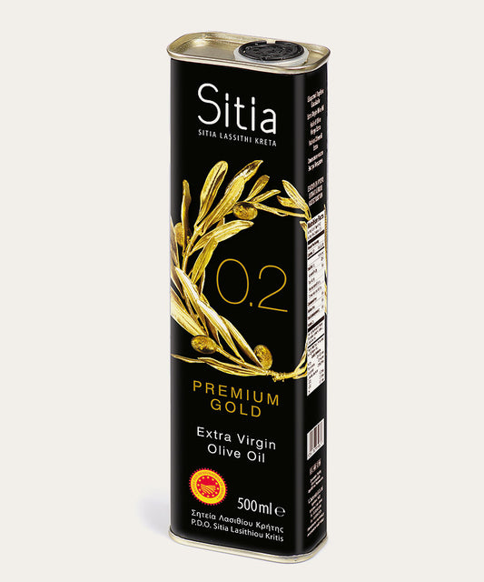 Sitia PDO Extra Virgin Olive Oil - 500 ml canister