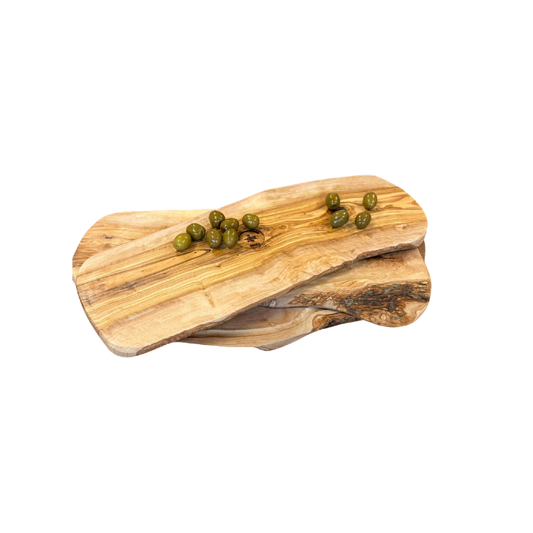 Skurðarbretti úr olífuvíð 40 cm