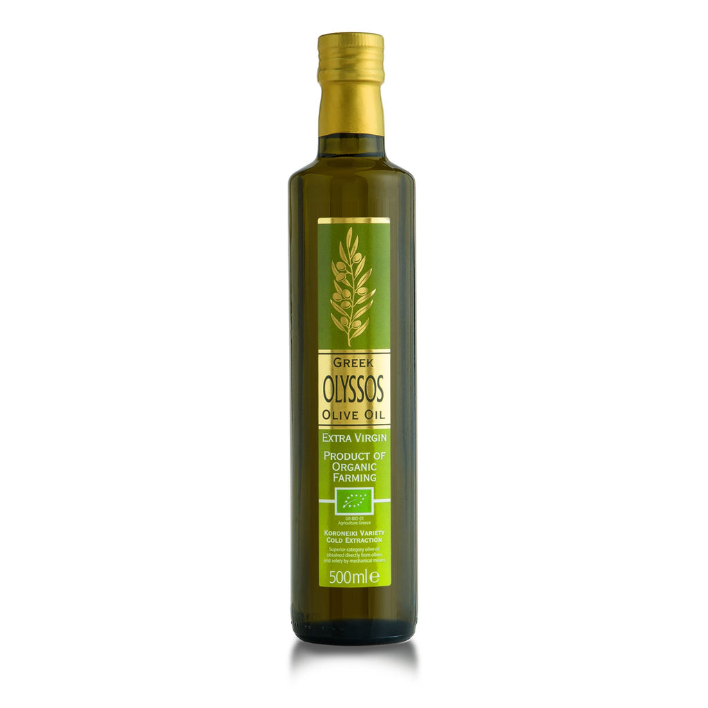 Organic Extra Virgin olive oil "OLYSSOS"