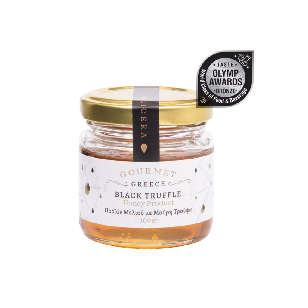 Greek honey with black truffle from meliCERA