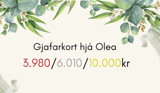 Gjafarkort hjá Olea